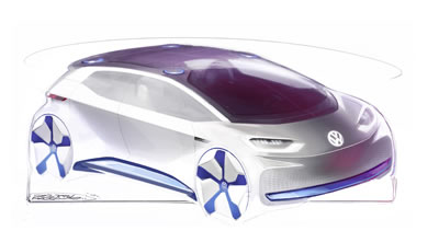 Volkswagen I.D. Pure Electric Concept 2016 